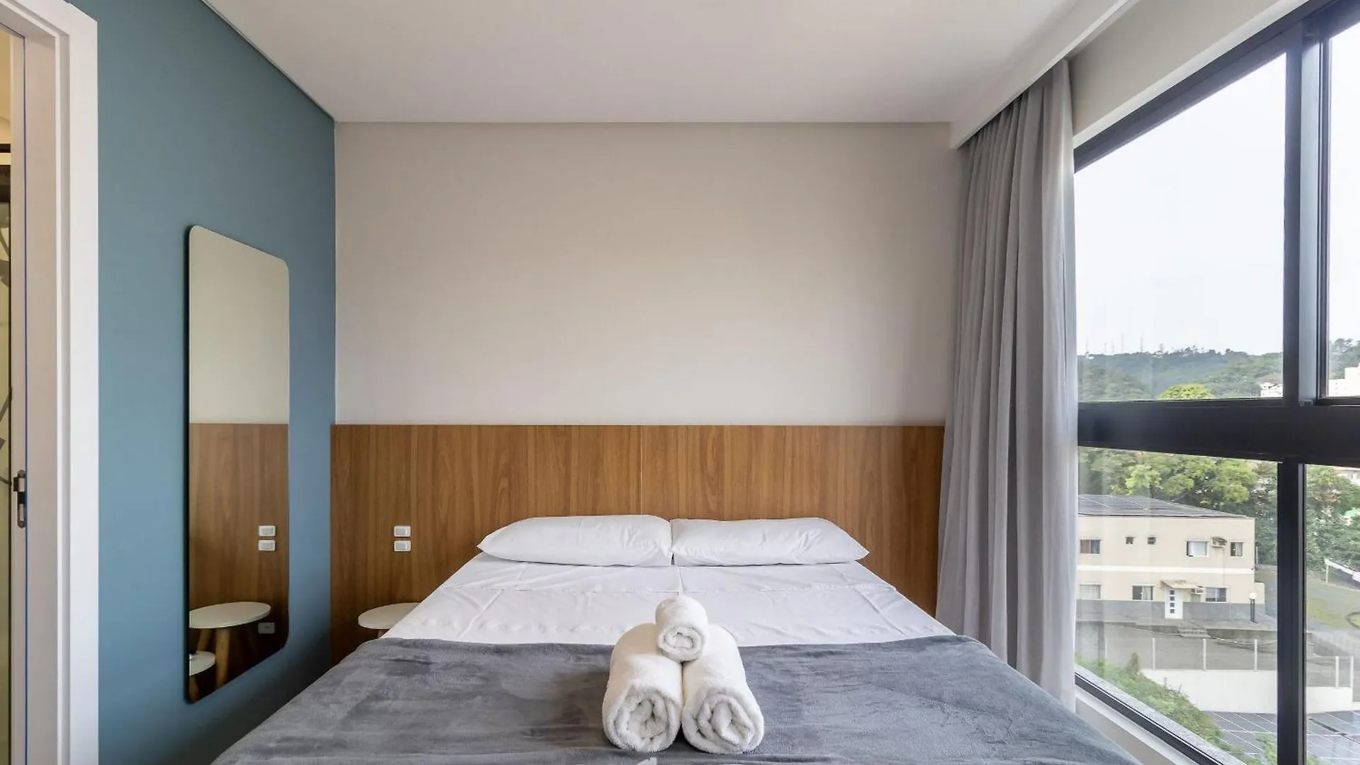 Apartamento Rup - Studios Equipados Em Predio Com Piscina Blumenau