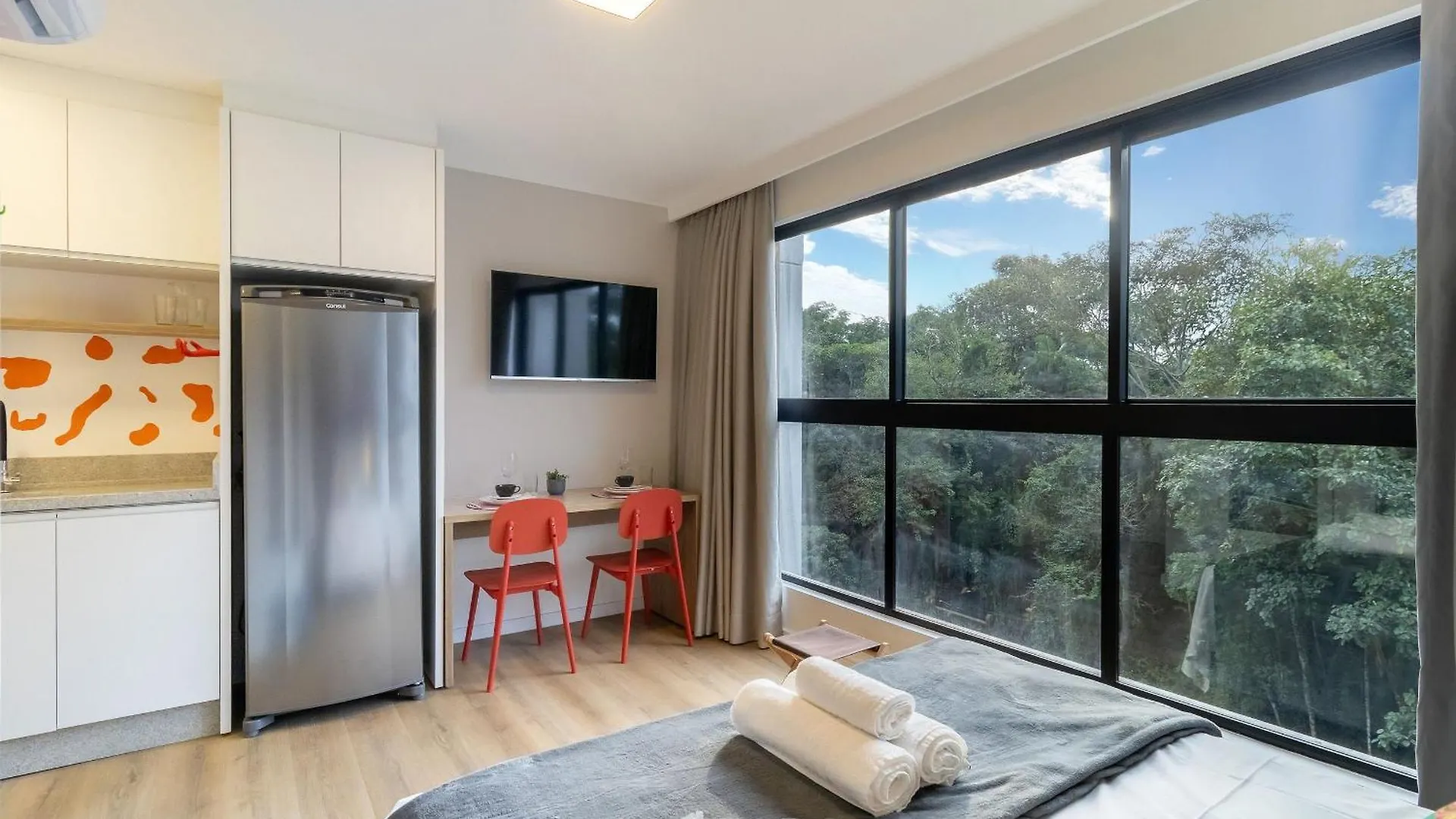Apartment Rup - Studios Equipados Em Predio Com Piscina Blumenau