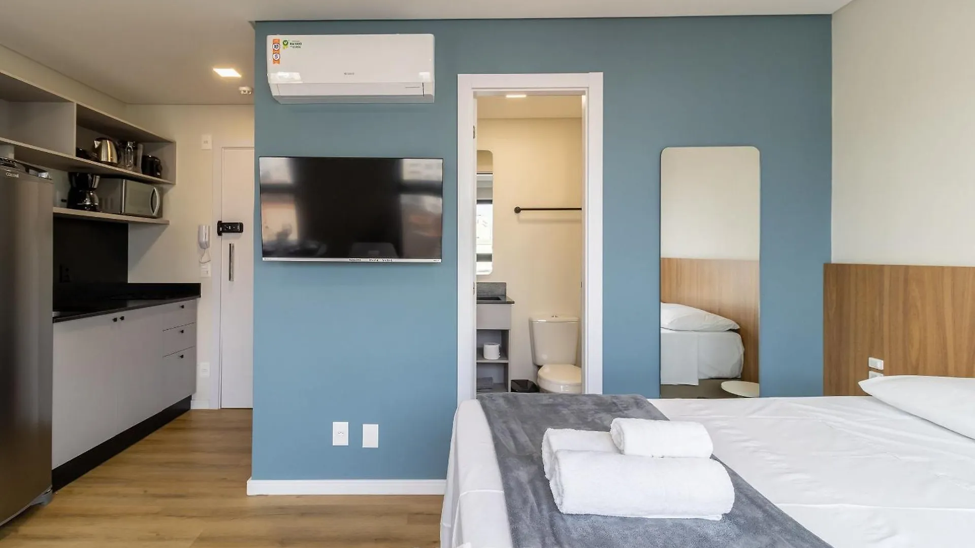 Apartment Rup - Studios Equipados Em Predio Com Piscina Blumenau