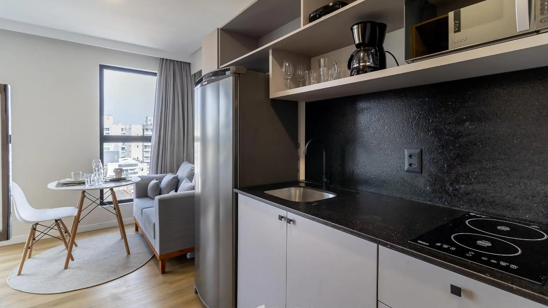 Rup - Studios Equipados Em Predio Com Piscina Blumenau Apartment