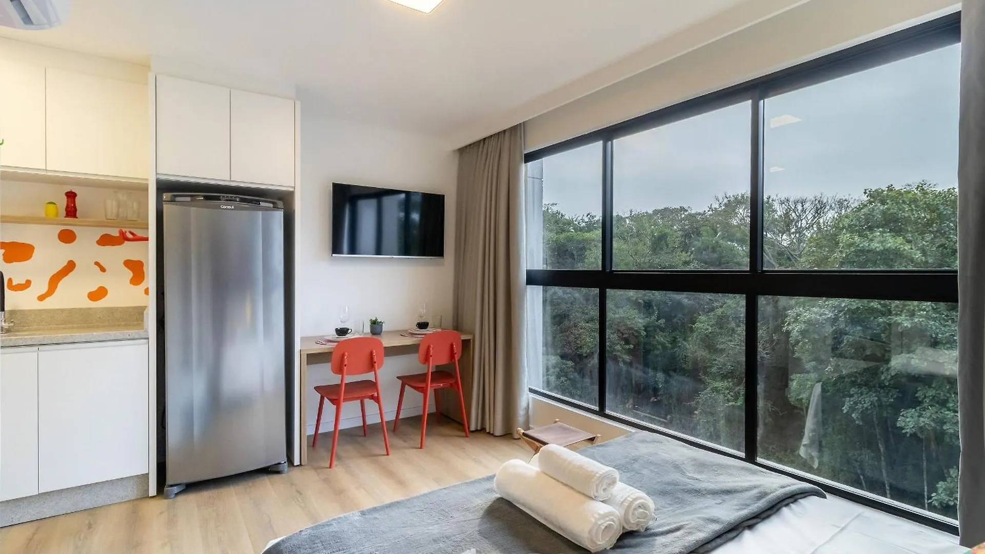 Apartment Rup - Studios Equipados Em Predio Com Piscina Blumenau