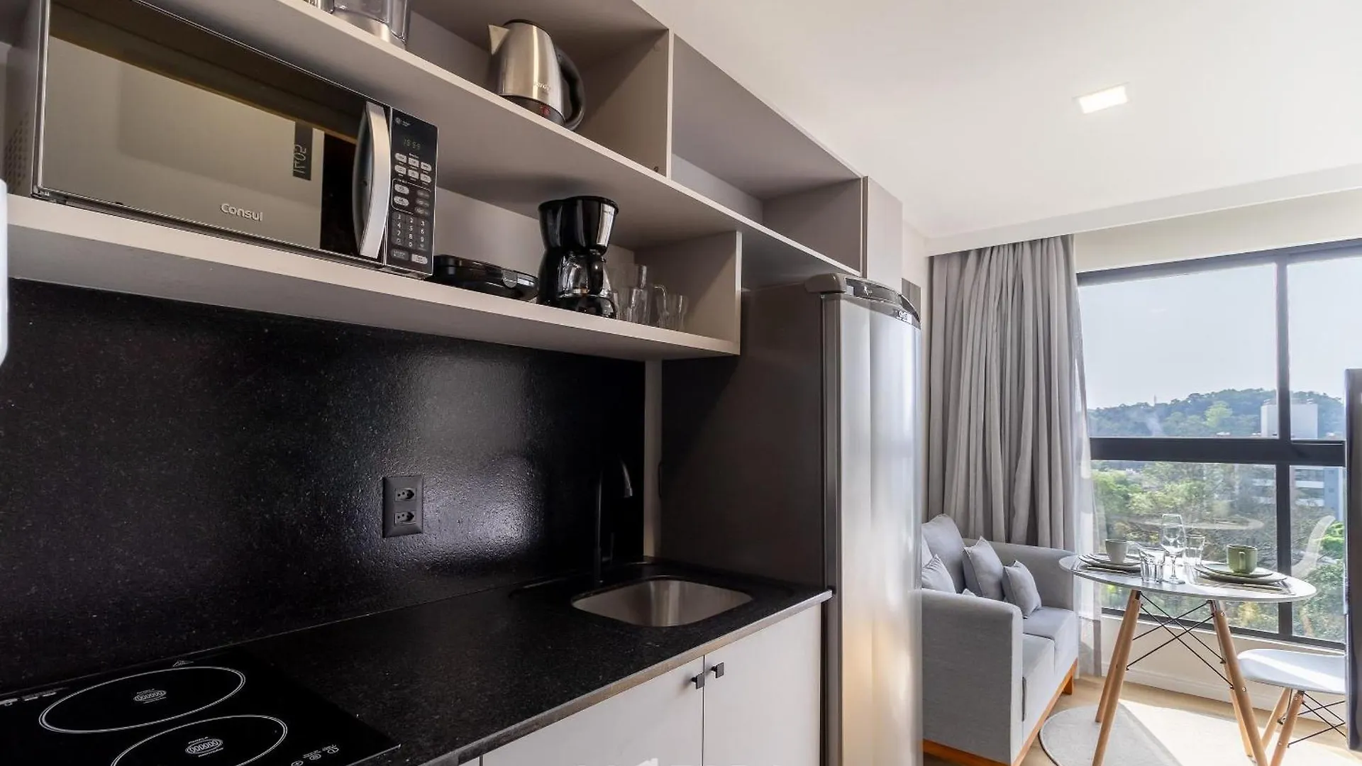 Rup - Studios Equipados Em Predio Com Piscina Blumenau 0*,